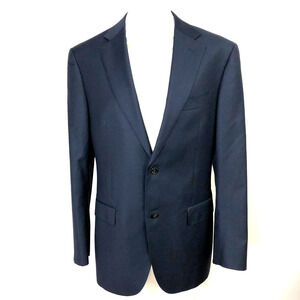 SuitSupply UK 40L Super 110's Vitale Barberis Canonico Blazer Sport Coat Jacket